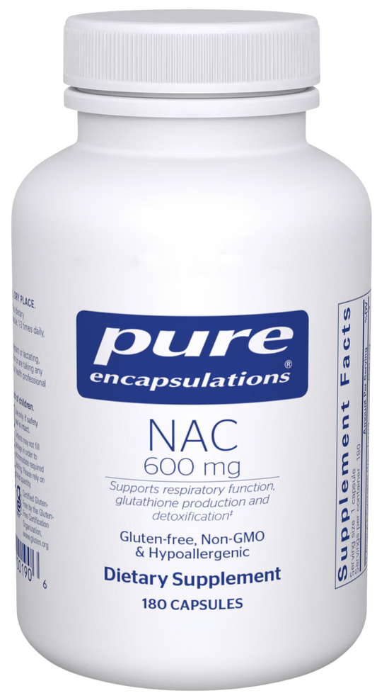 Bottle of NAC 600mg - 180 count