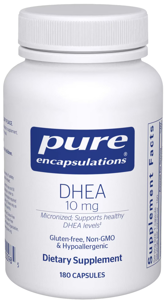 Bottle of DHEA (Micronized) 10mg 180 ct