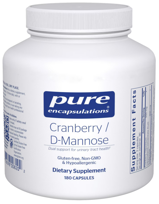 Bottle of Cranberry-d-Mannose