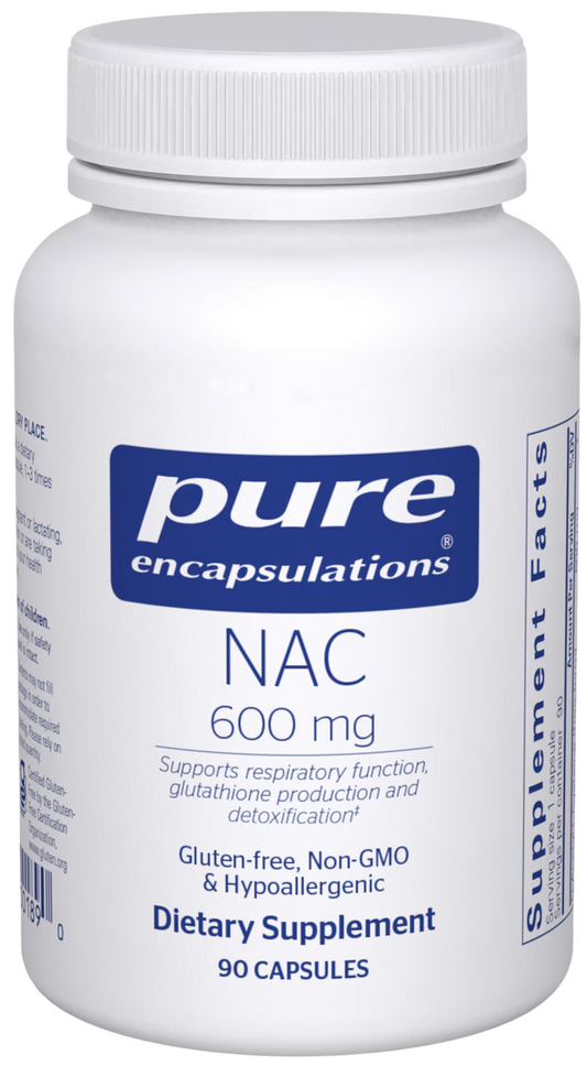 Bottle of NAC 600mg - 90 count