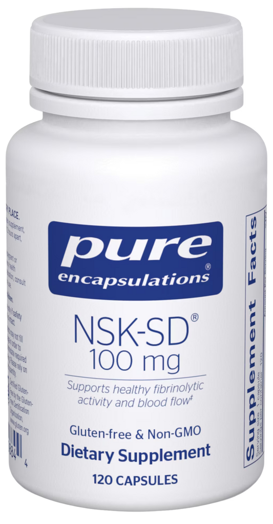 Bottle of NSK-SD (Nattokinase) 100 mg