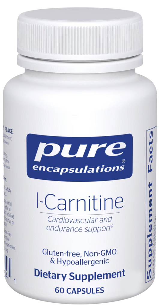 Bottle of L-Carnitine 340mg 60 ct.