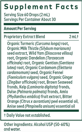 Digestive Bitters with Turmeric