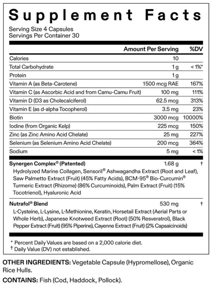 NUTRAFOL WOMEN Hair Growth Nutraceutical