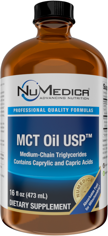 Bottle of MCT Oil USP - 16 oz