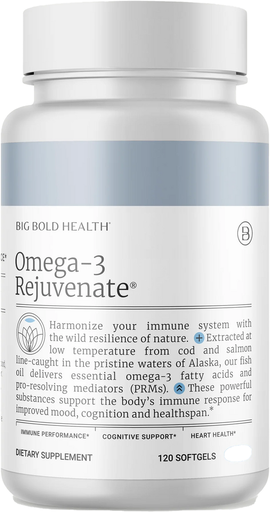 Bottle of Omega-3 Rejuvenate