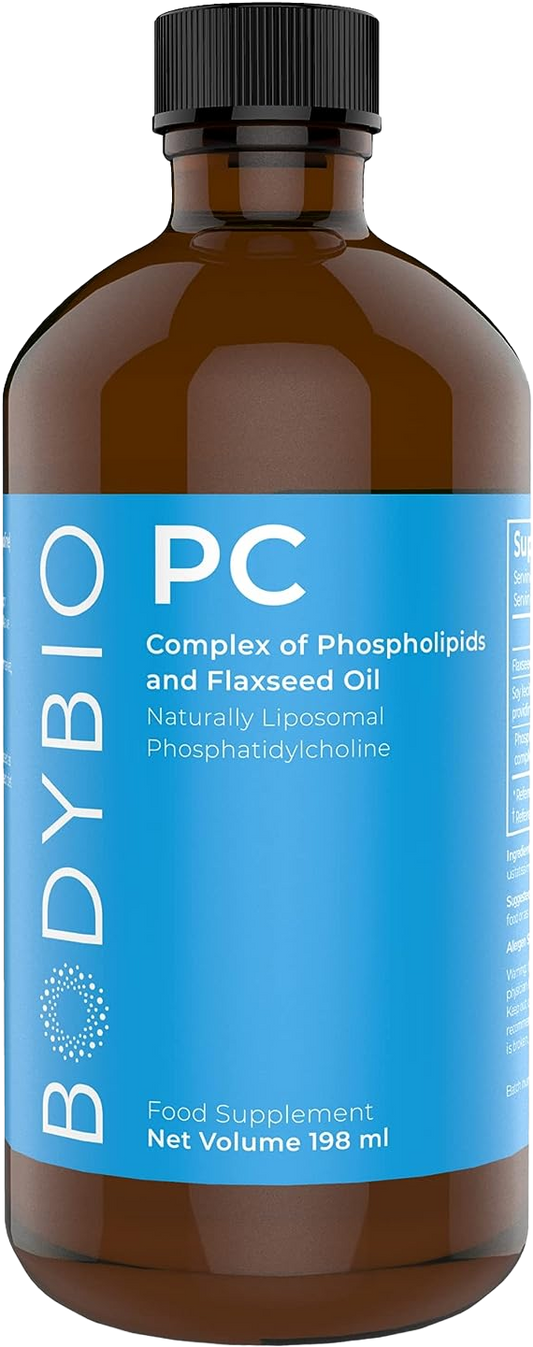 Bottle of PC (Phosphatidyl choline) 8 oz.
