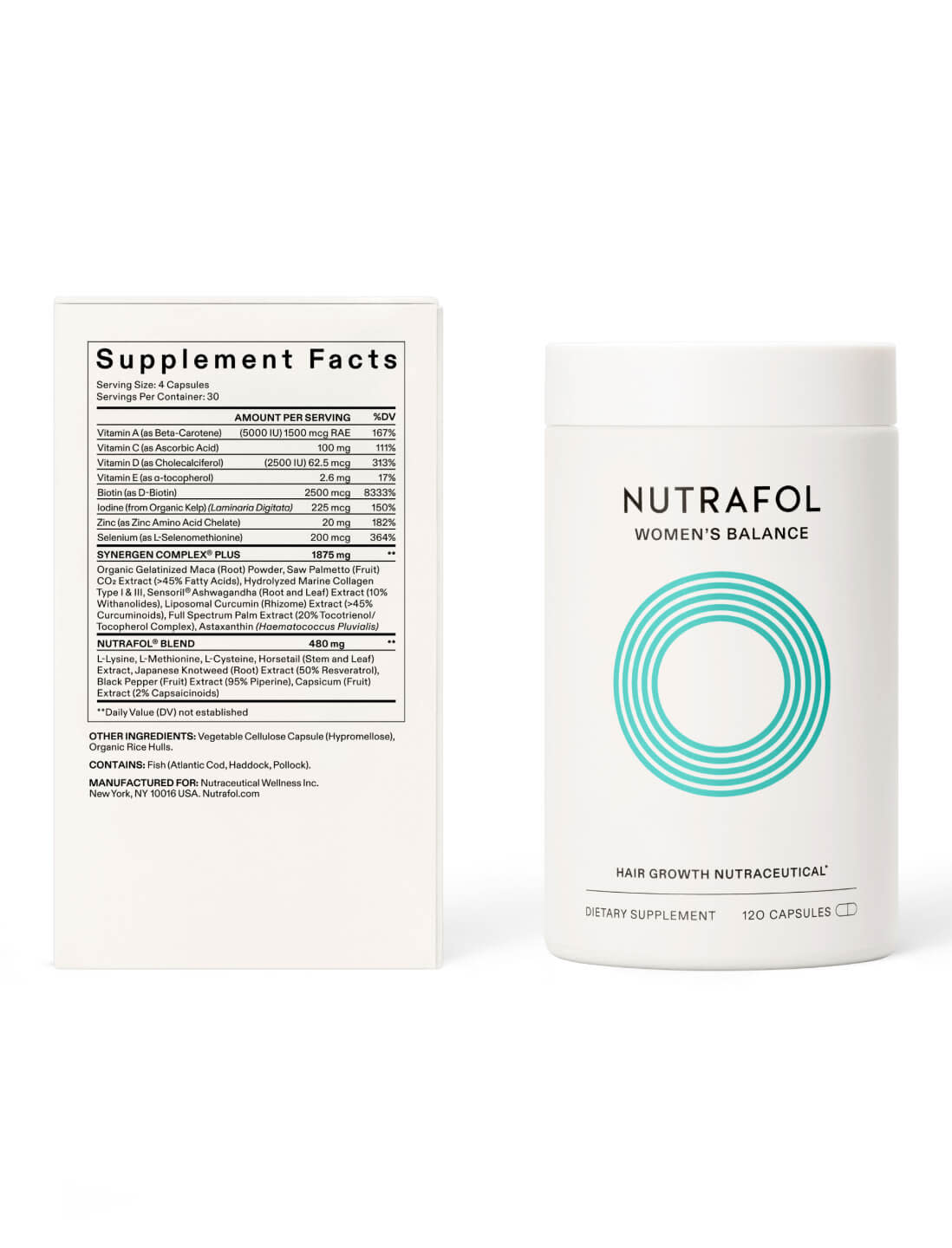 NUTRAFOL WOMEN'S BALANCE Hair Growth Nutraceutical