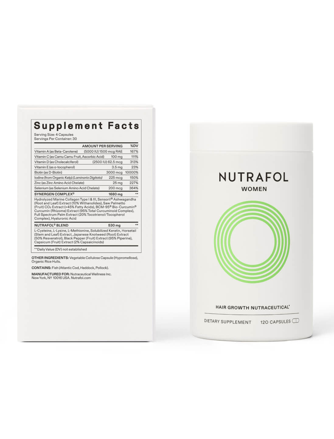 NUTRAFOL WOMEN Hair Growth Nutraceutical