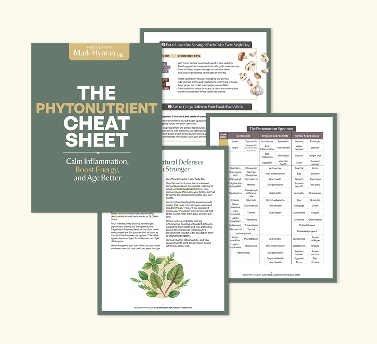 The Phytonutrient Cheat Sheet: Calm Inflammation, Boost Energy, and Age Better