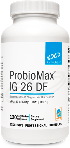 Bottle of ProBioMax Ig 26 DF