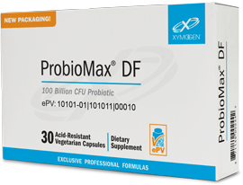 Bottle of ProbioMax DF 30 Capsules