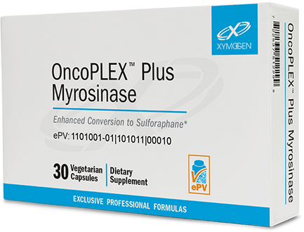 Bottle of OncoPLEX Plus Myrosinase
