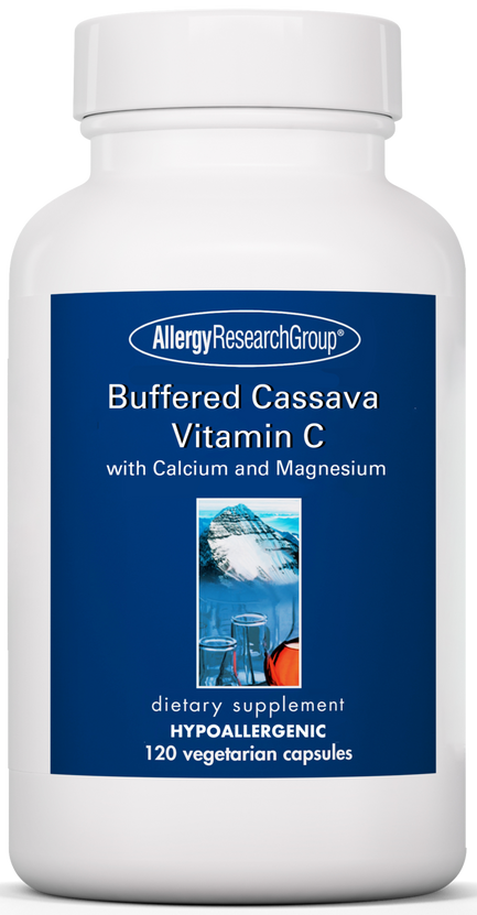 Bottle of Buffered Cassava Vitamin C