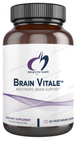 Bottle of Brain Vitale Capsules