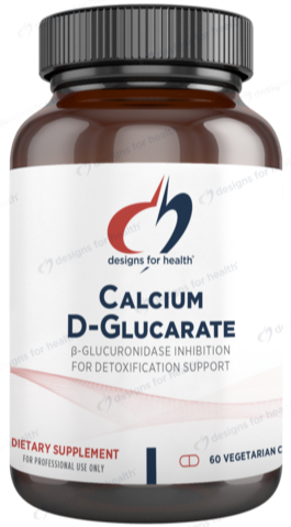 Bottle of Calcium D-Glucarate