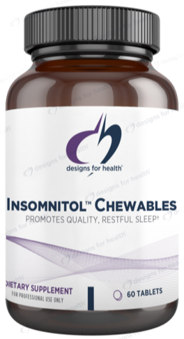 Bottle of Insomnitol Chewable Tablets