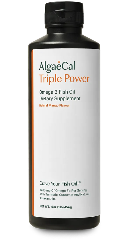 Bottle of Triple Power Omega 3 Fish Oil RS