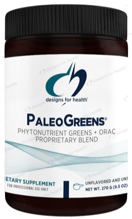 Bottle of PaleoGreens Powder Unflavored