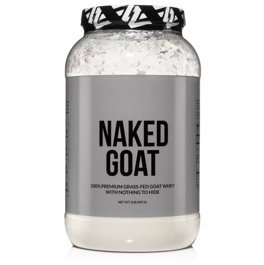 Bottle of Naked Nutrition - Recommended Goat Whey