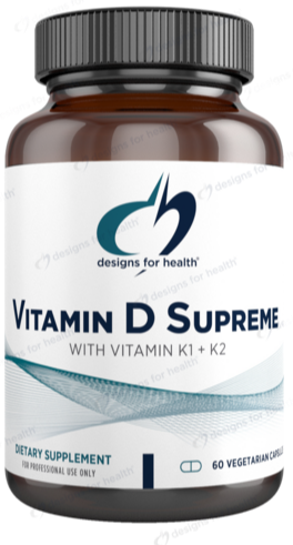 Bottle of Vitamin D Supreme